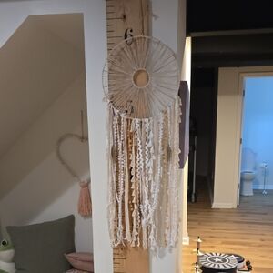 Bohemian Cream Dreamcatcher Wall Decor